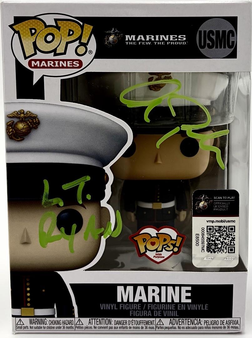 Alec Baldwin signed U.S. Marines Funko (USMC) w/ Lt. Ryan inscription - Beckett COA *RARE*